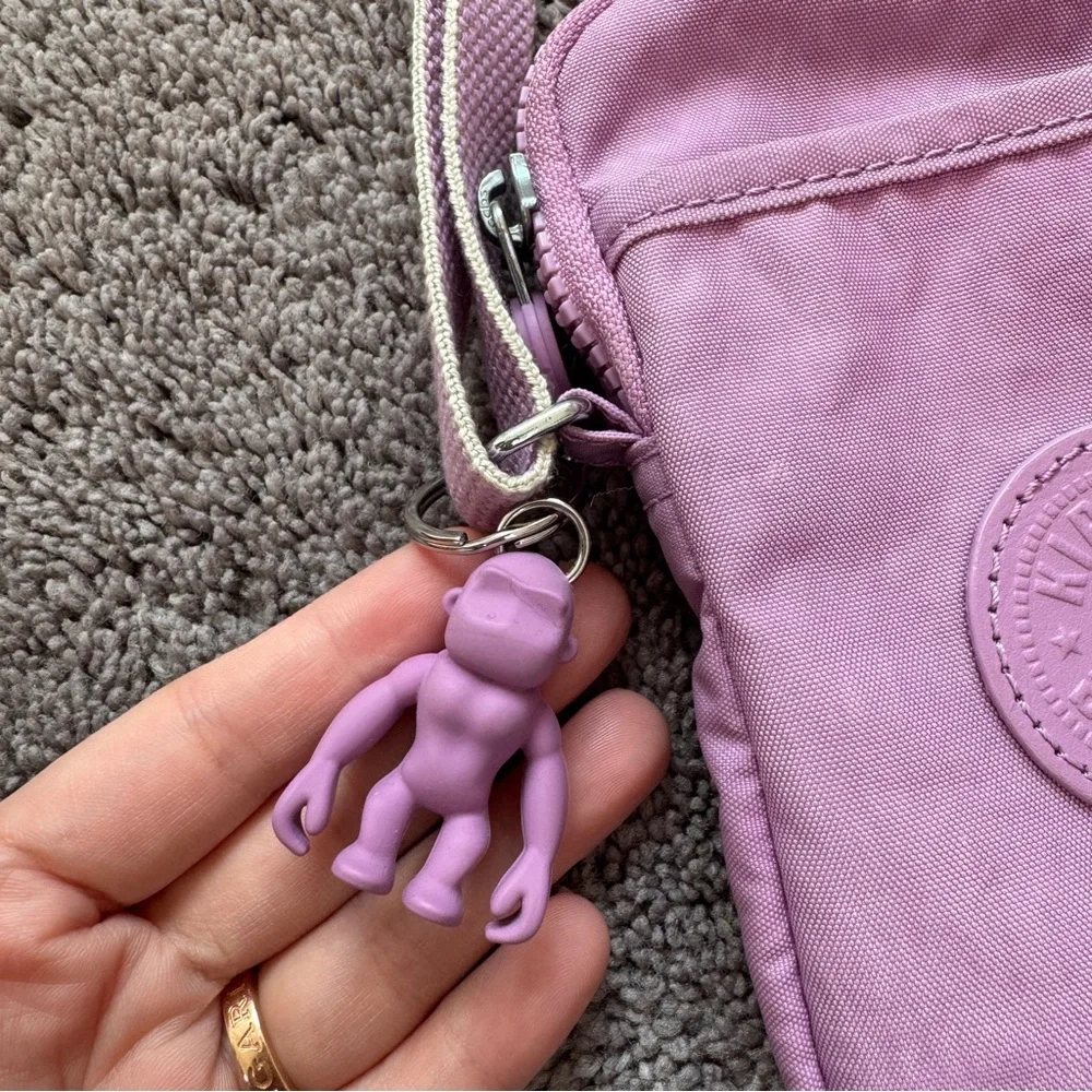 Kipling Lavendar Crossbody Phone Bag